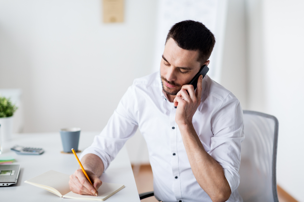 Businessman Calling